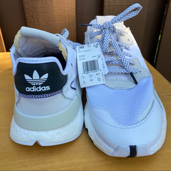 Adidas Originals Nite Jogger Size 12 Boost White - Picture 6 of 6